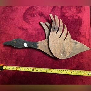 Vintage Canada Goose Barn Board Wall Art